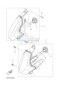 YP400R X-MAX 400 X-MAX (1SD7 1SD7 1SD7) drawing FLASHER LIGHT