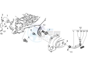 Liberty 50 2t Sport drawing Starter - Electric starter