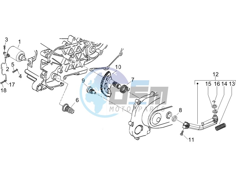 Starter - Electric starter