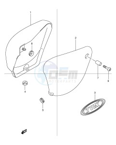 TU125 (E2) drawing FRAME COVER