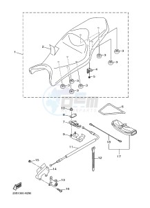 XJ6S ABS 600 (36D6) drawing SEAT