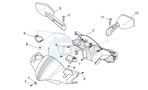 Sport City One 50 4T 2v e2 drawing Front body II