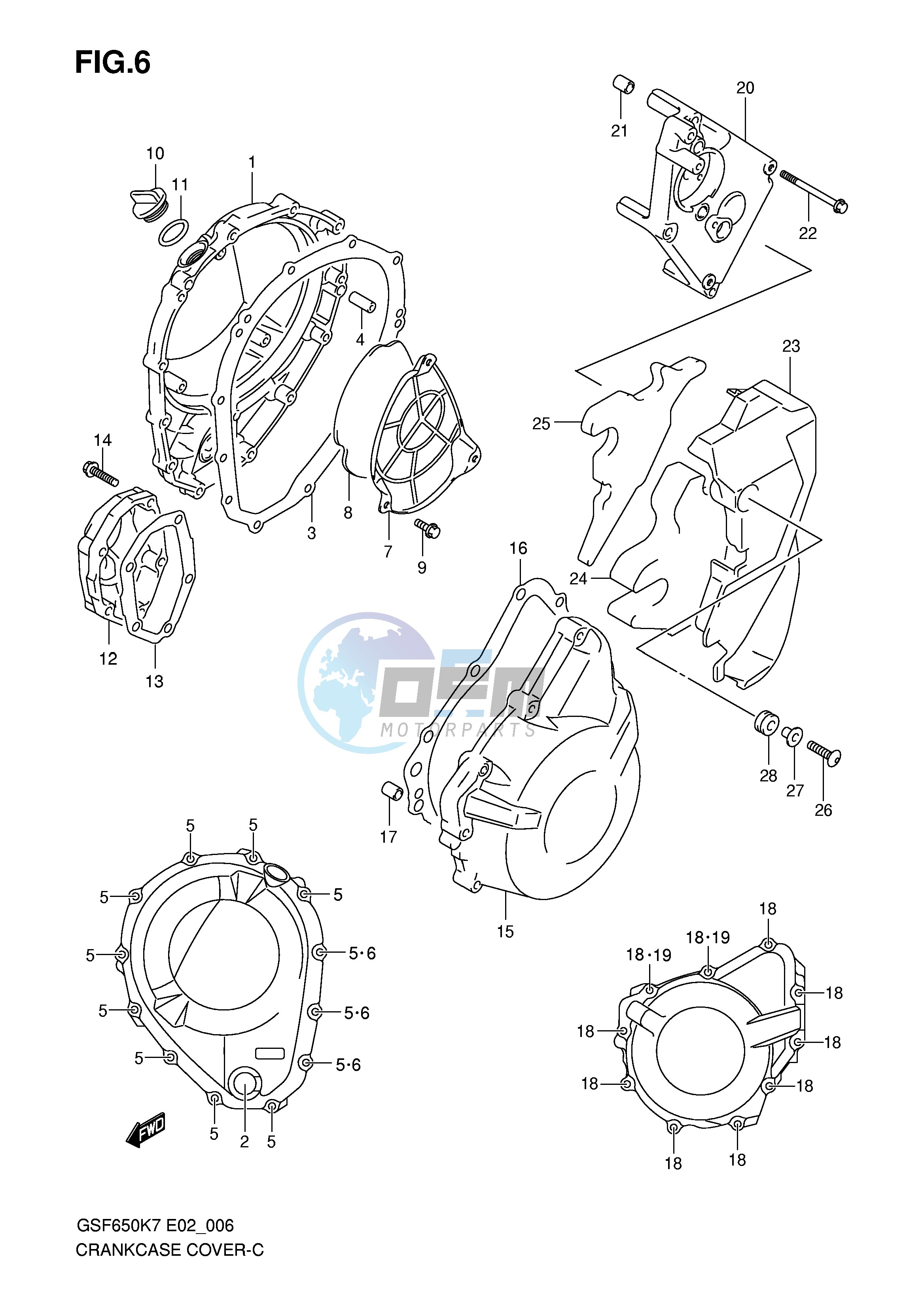 CRANKCASE COVER