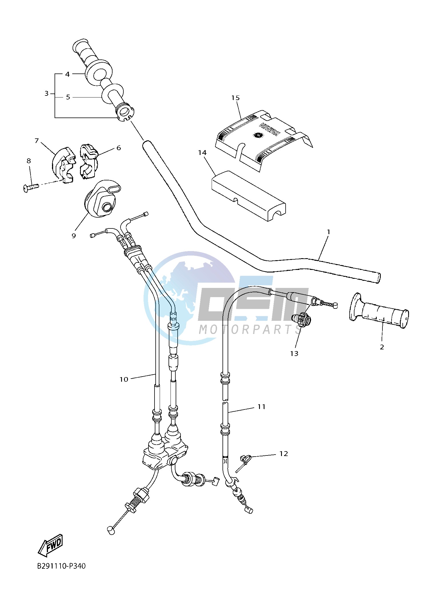 STEERING HANDLE & CABLE