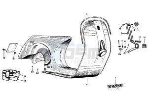 PXE ARCOBALENO 125 drawing Frame