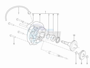 Fly 50 2t drawing Reduction unit