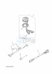 FT50CETL drawing SPEEDOMETER