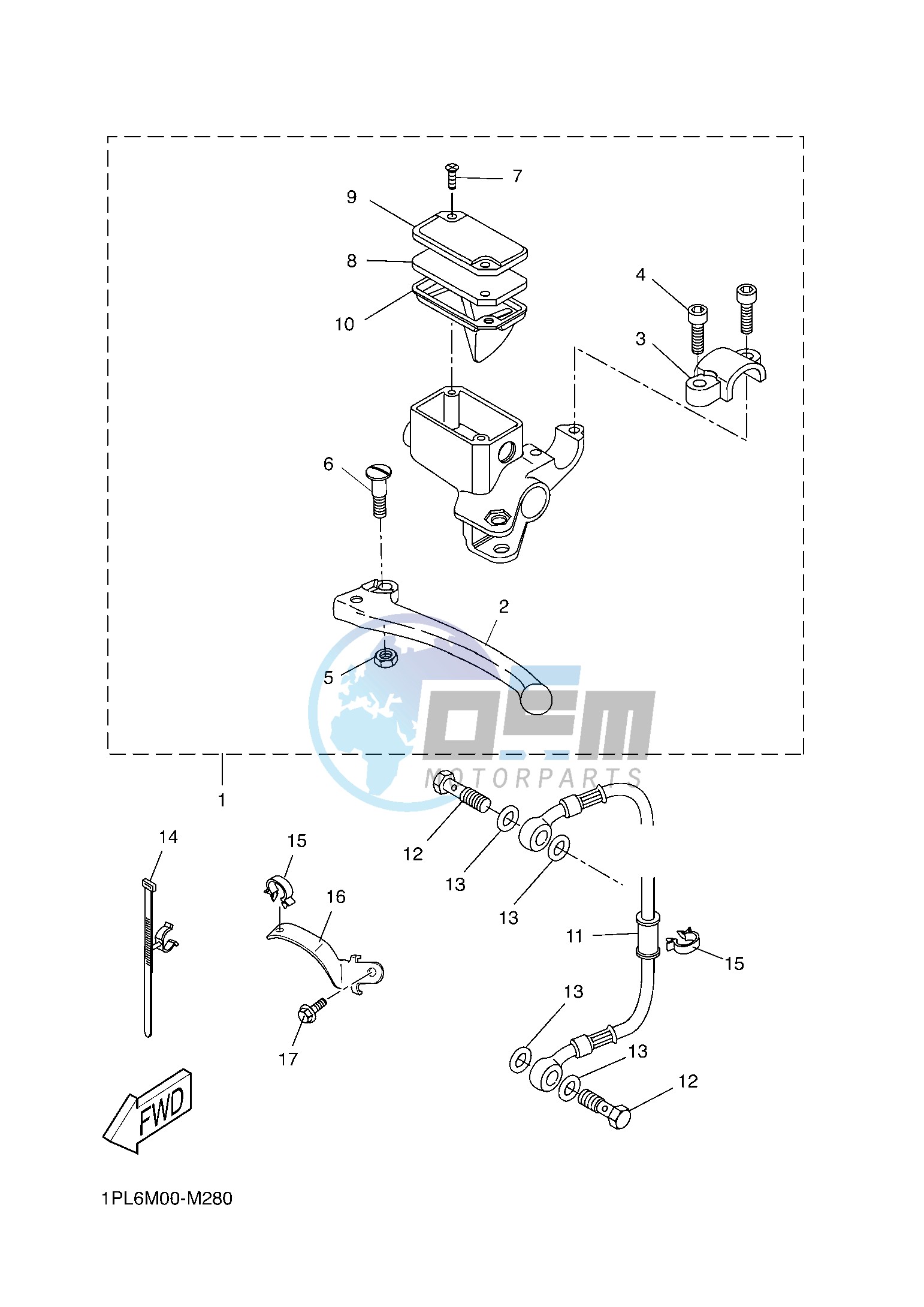 REAR MASTER CYLINDER