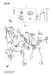 GSX1300R (E2) Hayabusa drawing WIRING HARNESS