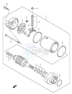 LT-A500F (P24) drawing STARTING MOTOR