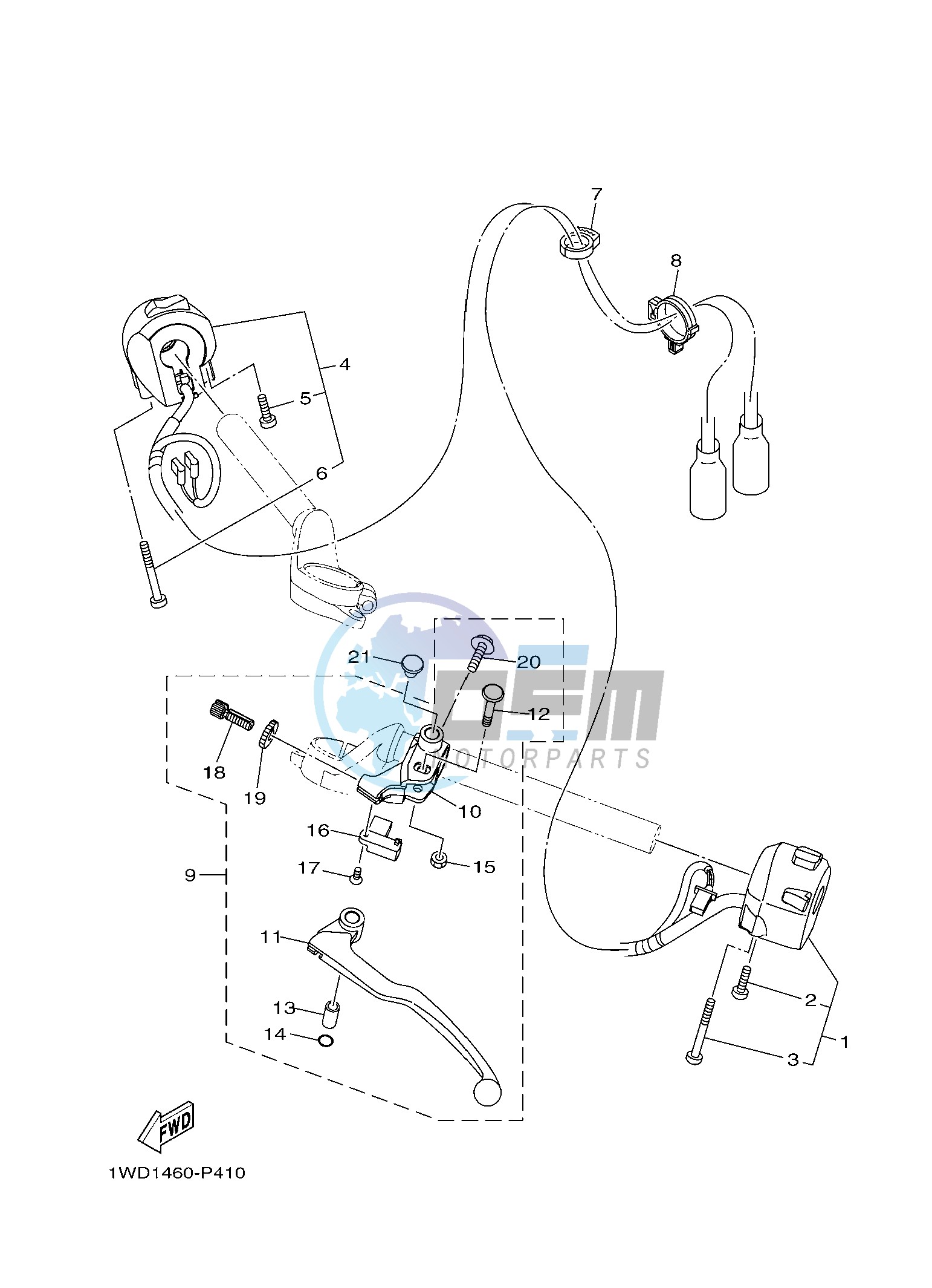 HANDLE SWITCH & LEVER