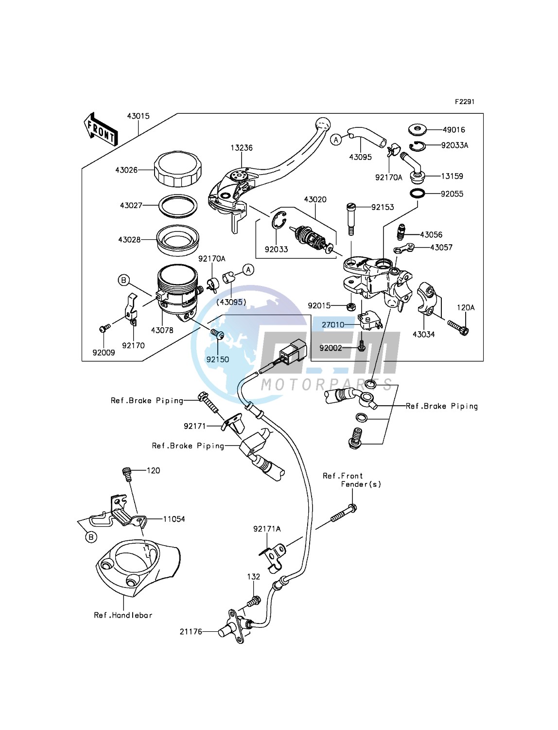 Front Master Cylinder