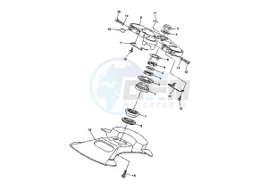 FJR 1300 drawing STEERING