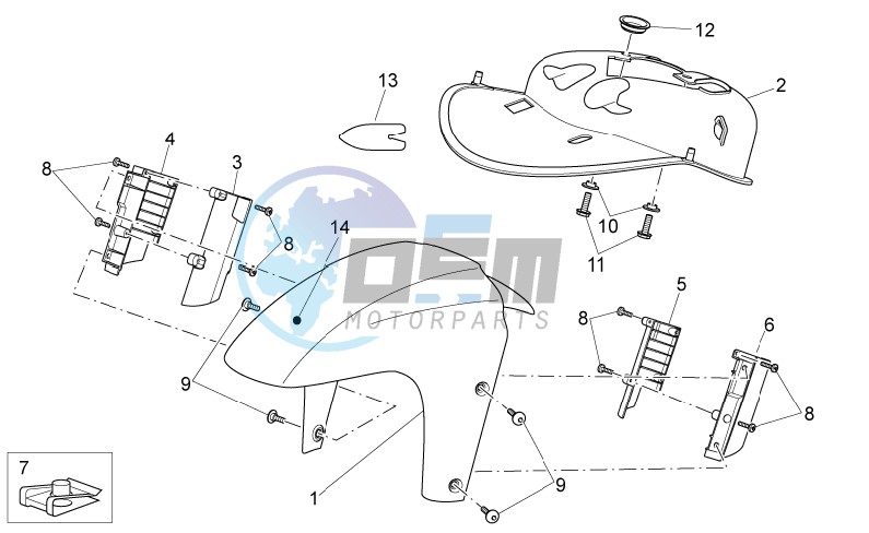 Front body - Front mudguard