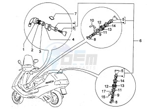 Hexagon 250 GT (5791881) 5791881 drawing Locks