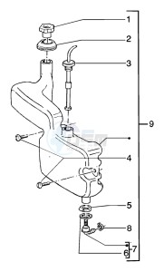 Typhoon 50 (USA) USA drawing Oil tank