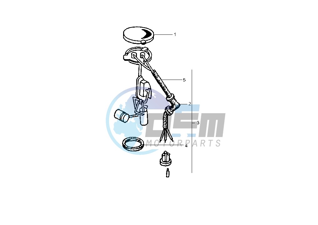 Fuel level gear