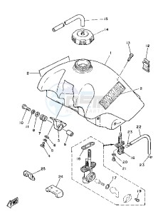 TT A 350 drawing FUEL TANK