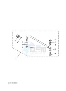 FT9-9GEX drawing STEERING-GUIDE