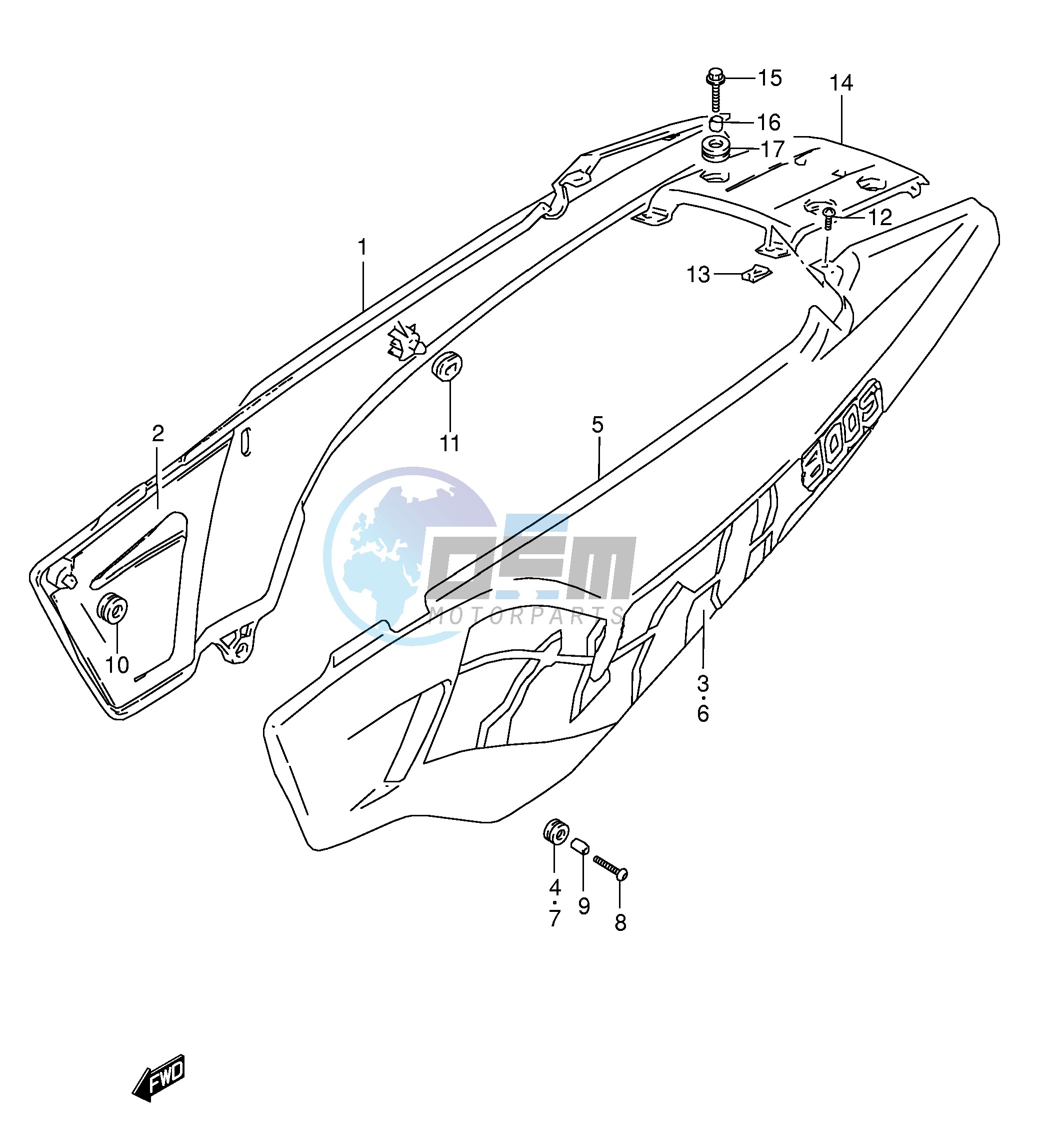 FRAME COVER (MODEL P)