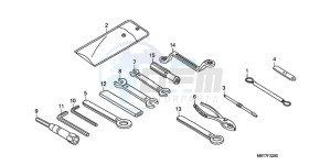 XL1000V9 Ireland - (EK) drawing TOOLS