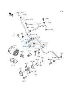 KVF 400 B [PRAIRIE 400] (B1) [PRAIRIE 400] drawing OIL PUMP_OIL FILTER