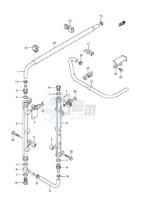 DF 250 drawing Fuel Injector