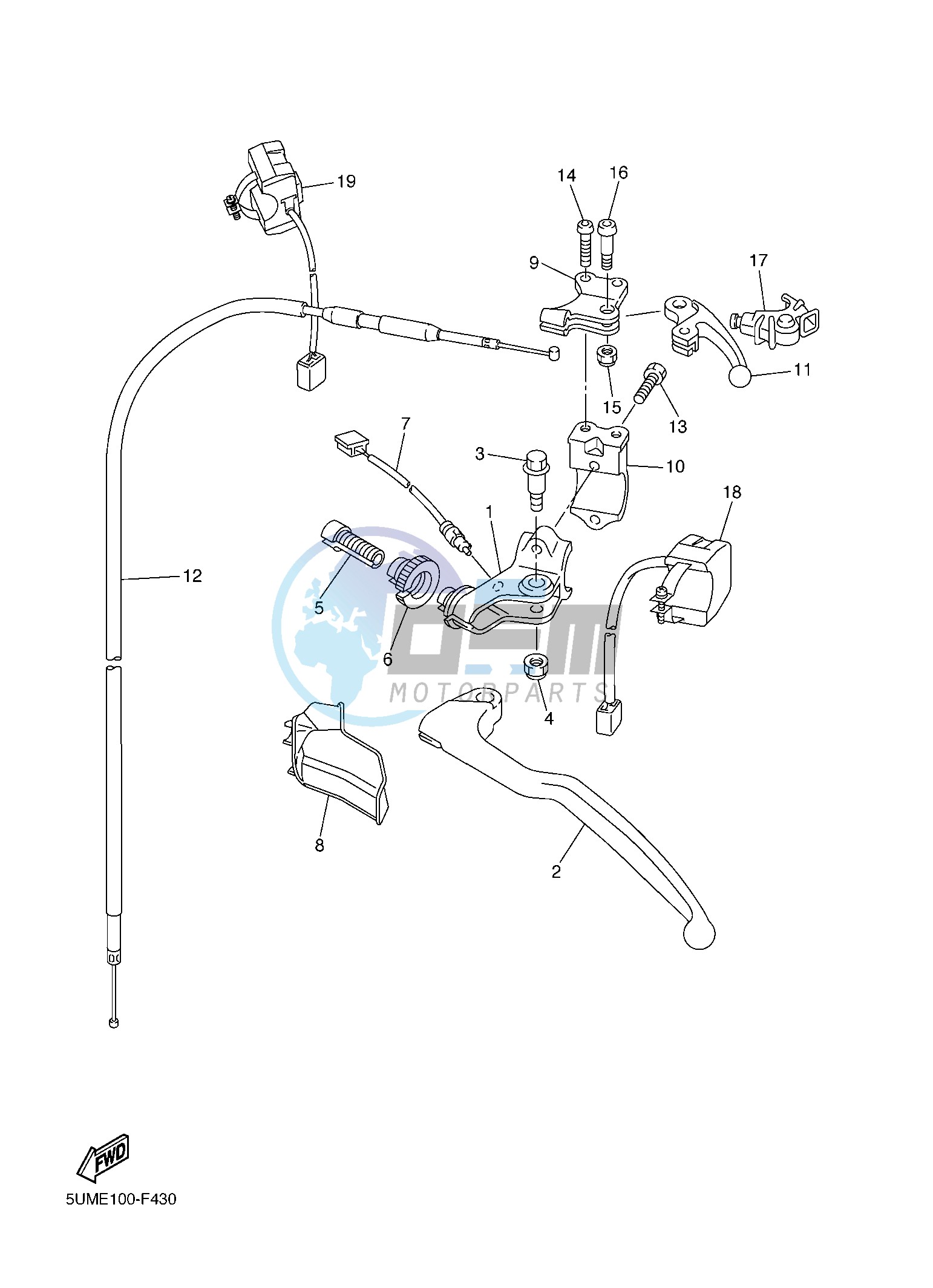 HANDLE SWITCH & LEVER