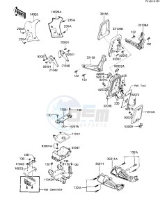 ZN 1100 B [LTD SHAFT] (B1-B2) [LTD SHAFT] drawing BATTERY CASE_TOOL CASE