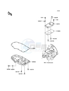 W800 EJ800ABF GB XX (EU ME A(FRICA) drawing Breather Cover/Oil Pan