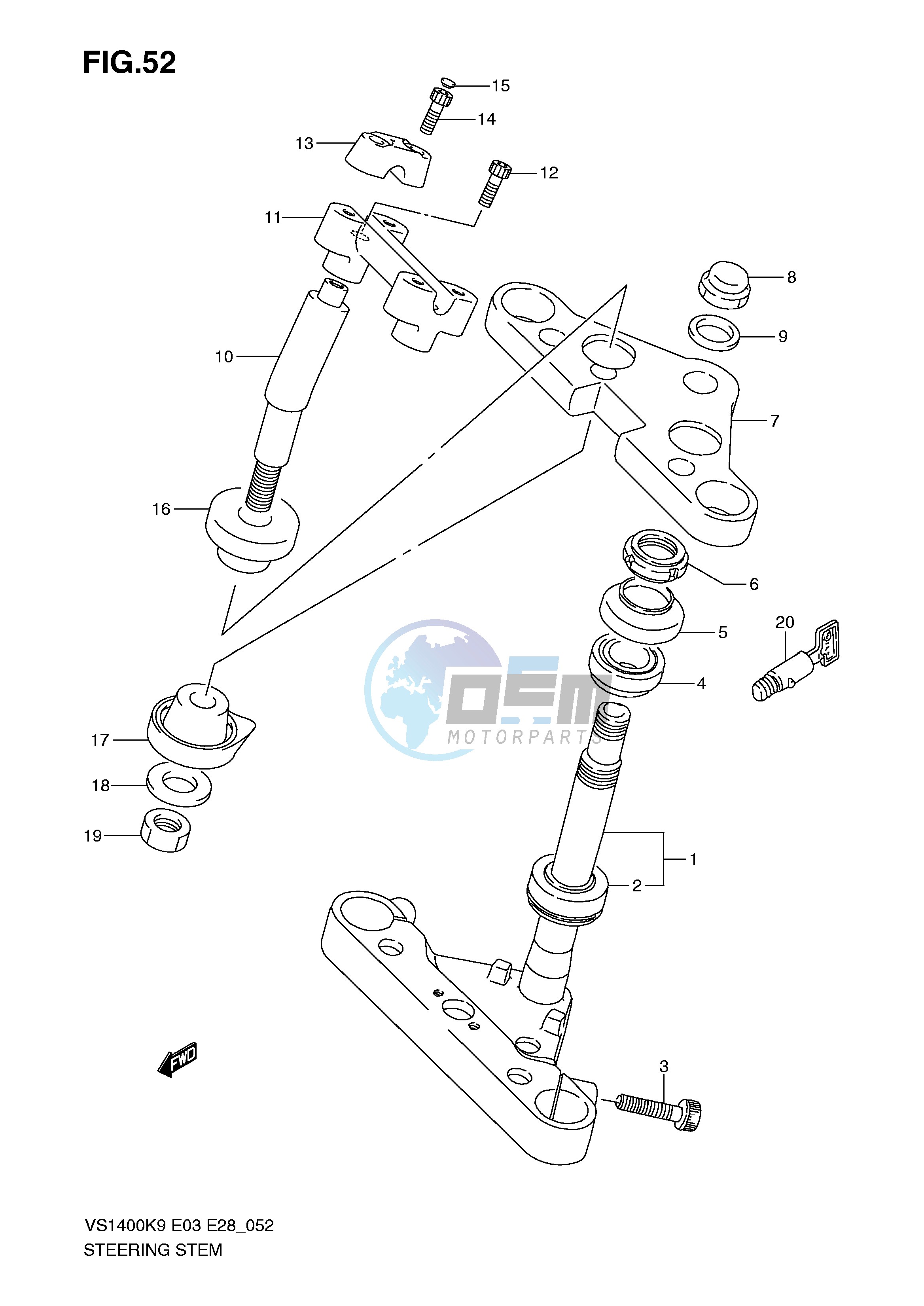 STEERING STEM