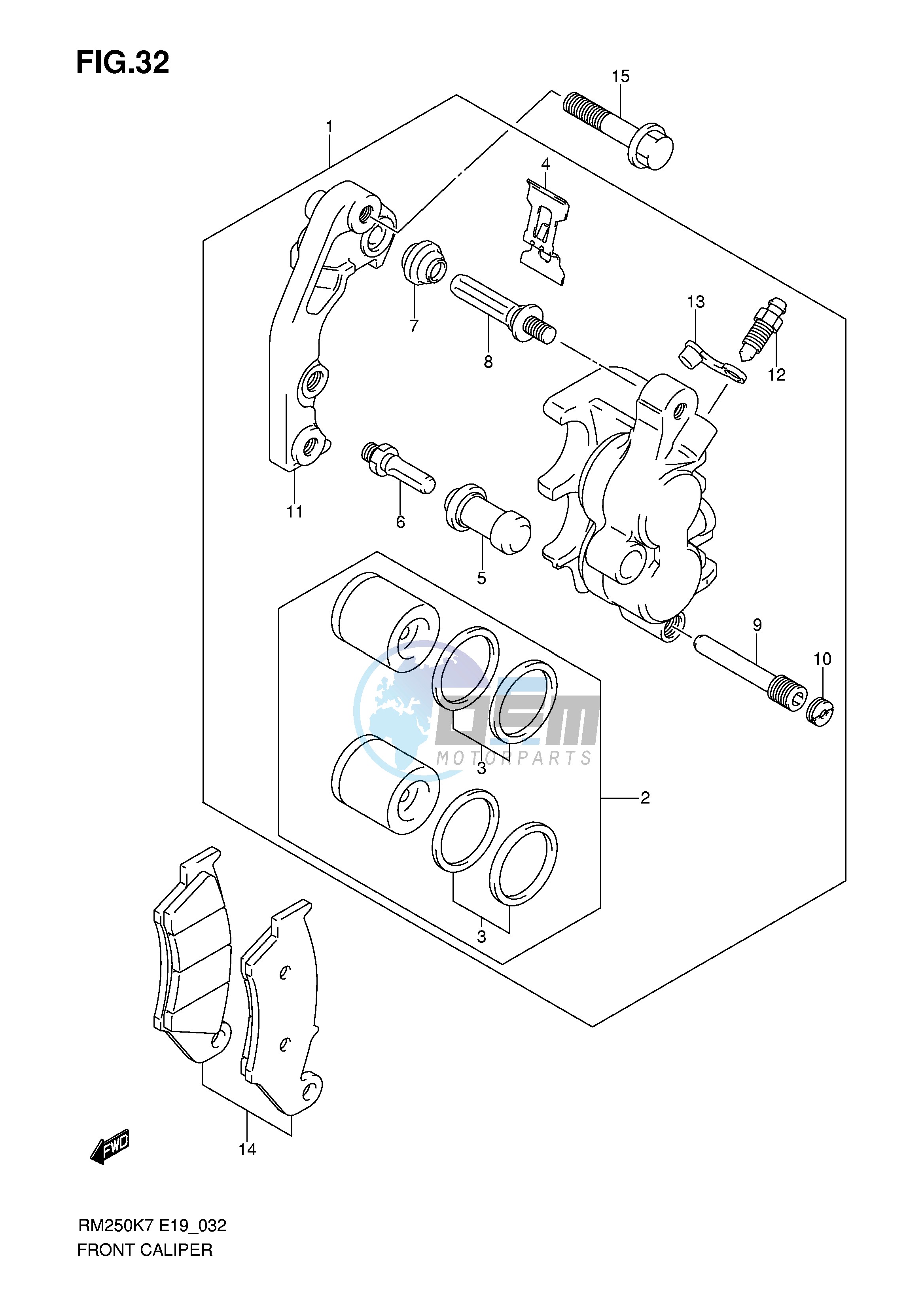 FRONT CALIPER