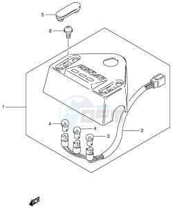 TS185ER (E1) drawing PILOT LAMP (E1,E24,E71)