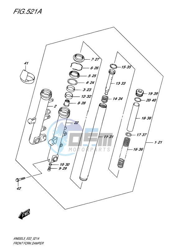 FRONT FORK DAMPER