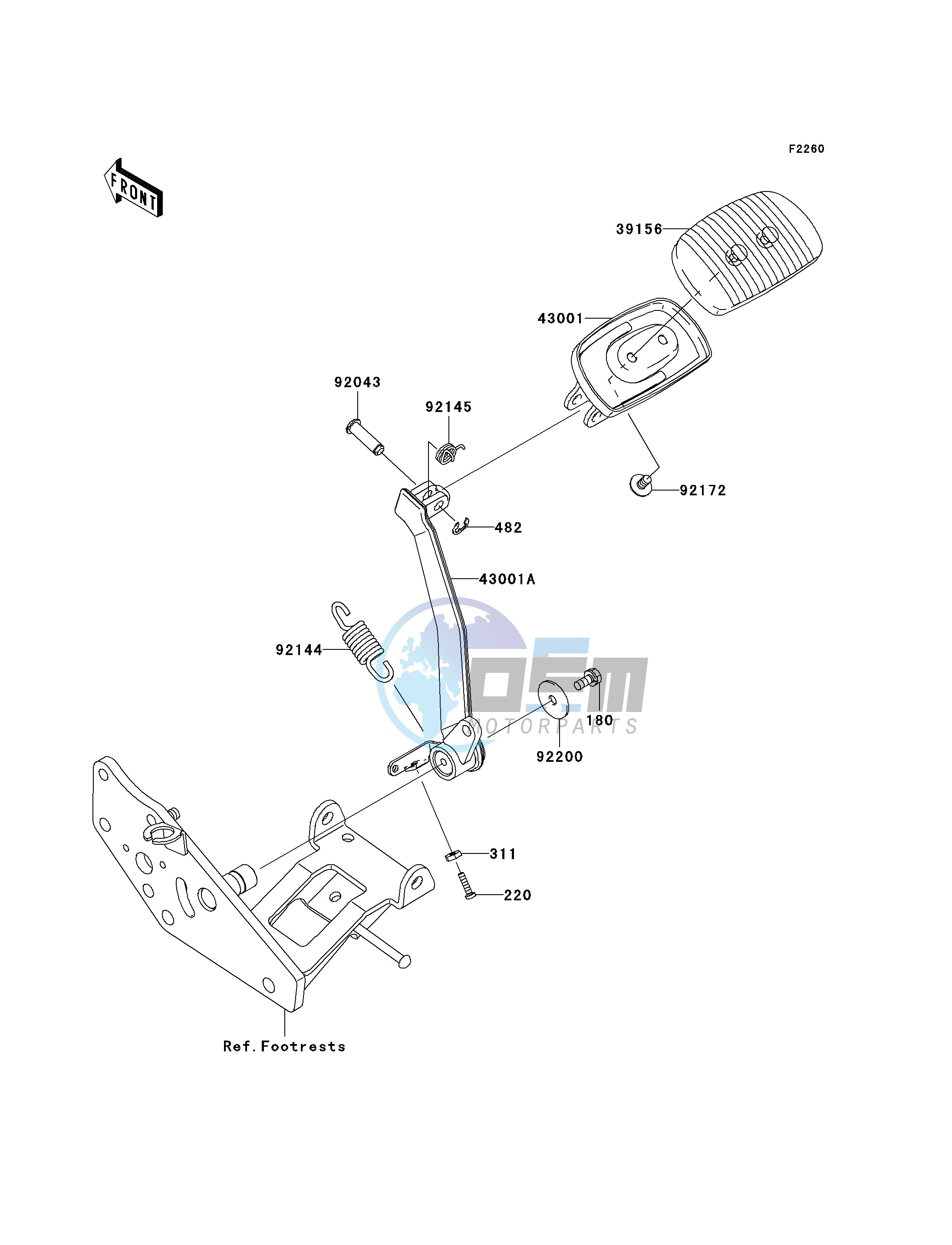 BRAKE PEDAL_TORQUE LINK