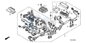 CBR1000RRA BR drawing WIRE HARNESS (CBR1000RR)