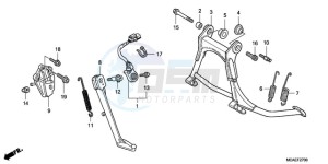 GL18009 SI / AB NAV - (SI / AB NAV) drawing STAND