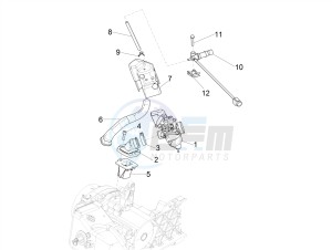 TYPHOON 50 2T EURO 4 (EMEA-APAC) drawing Carburettor, assembly - Union pipe