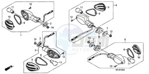 CBR600RAA F / CMF drawing WINKER (3)