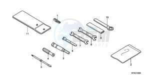 VTR2509 F / CMF LL drawing TOOLS