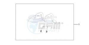 VT750CA9 Korea - (KO / ST) drawing FRONT FENDER RAIL