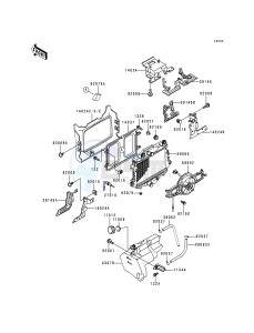 ZG 1200 B [VOYAGER XII] (B10-B14) [VOYAGER XII] drawing RADIATOR