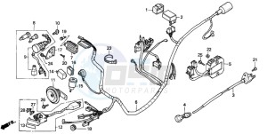 CH125 SPACY 125 drawing WIRE HARNESS (CH125J/L/M/N/P/R)