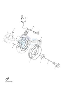 YZF-R1M 998 R5 (2KSF) drawing GENERATOR