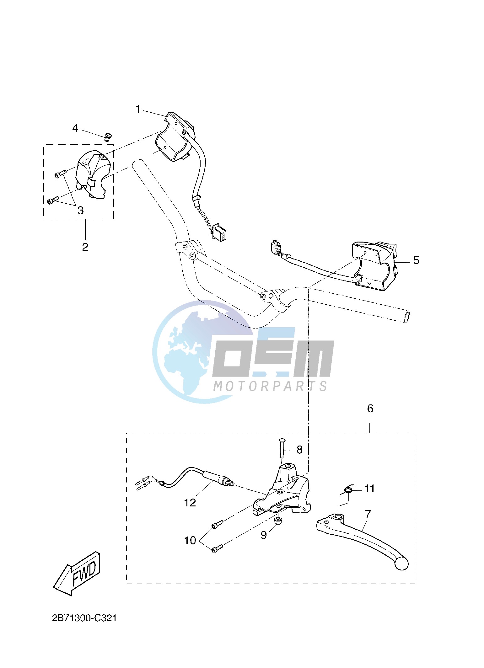 HANDLE SWITCH & LEVER