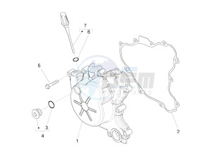 RS4 125 4T drawing Flywheel cover