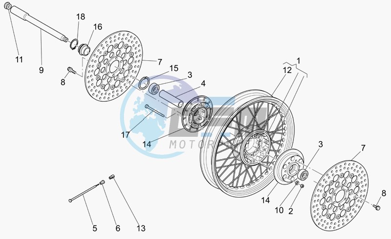 Front wheel