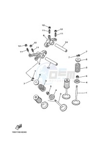 YFM700FWAD GRIZZLY 700 EPS (BLTS) drawing VALVE