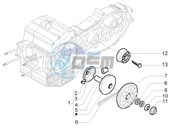 Driving pulley