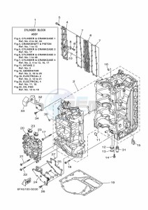 F175AET drawing CYLINDER--CRANKCASE-1